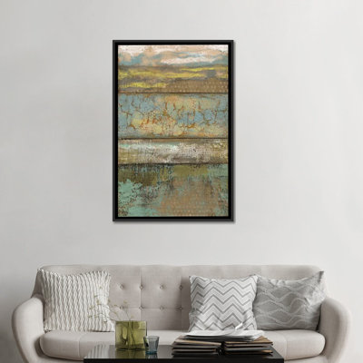 « segmented textures i », impression sur toile