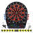 Laser Throw Line Electronic Dartboard and Cabinet Set with Darts-44448060