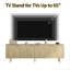 Meuble télé avec meuble télé moderne cannelé pour meuble télé 65 po-1087208595