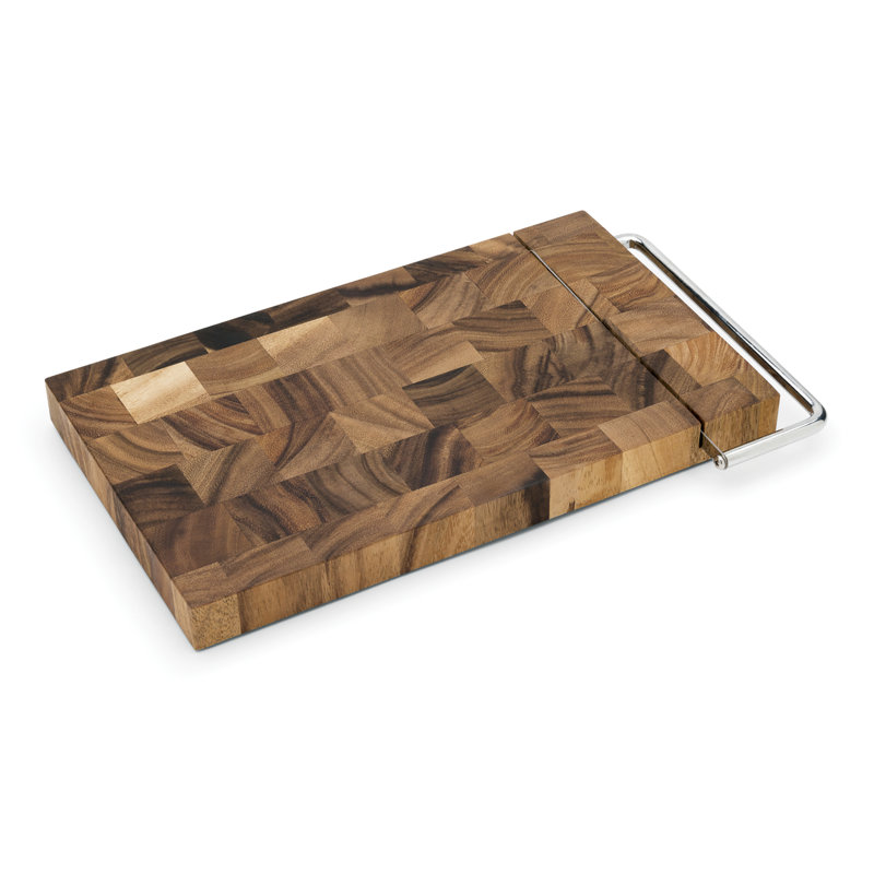 Trancheuse à fromage Ironwood Gourmet 28196, bois d'acacia