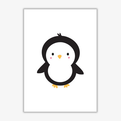 Children's Animals, Penguin - Print
