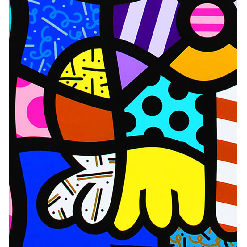Gistavos Wish, limited edition color giclee on canvas, signed by Jozza, 30X38