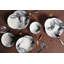 Tildenville Porcelain China Dinnerware Set 24 Piece - Service for 6