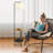 Abdulaleem 65'' Matte Arched Floor Lamp with USB