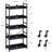 Grijalva Bookshelf , Industrial Bookcase for Living Room, Bedroom and Office-173652615-173652612