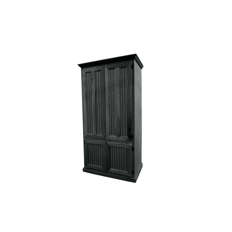 Giacobbe 75'' Kitchen Pantry, Iron Ore