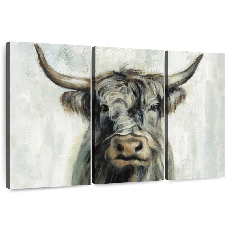 Highland Cow Horizontal, 42" H x 65" W