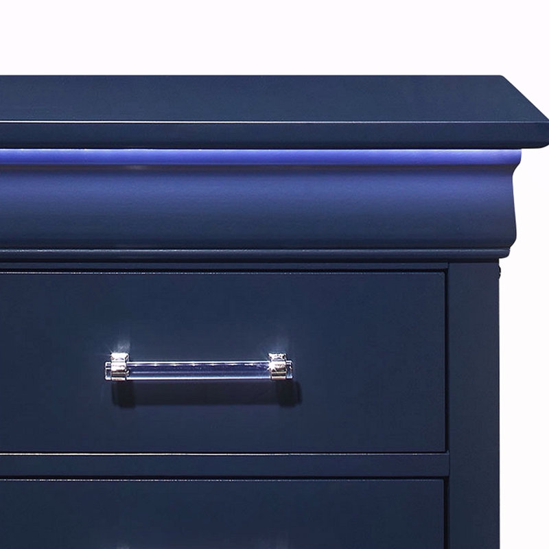 Table de chevet avec DEL