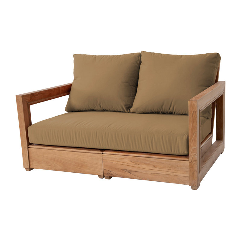 Armillia Outdoor 2 - Seat Loveseat, Cocoa