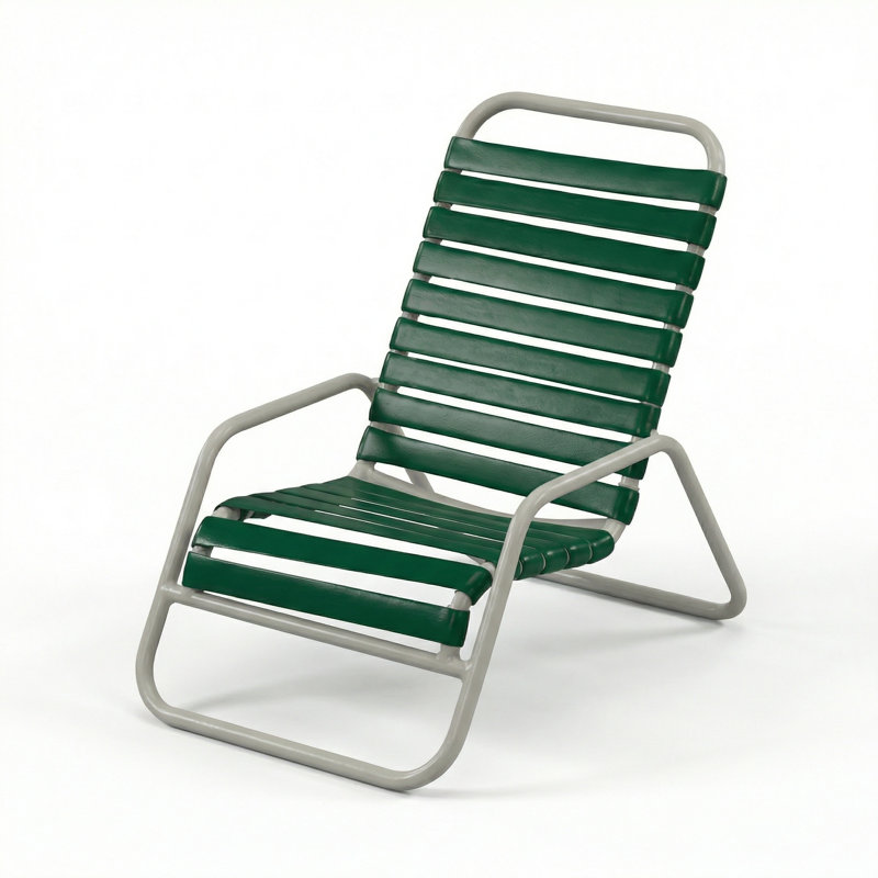 Samons Sand Chair, Sherwood Green/Matte Gray