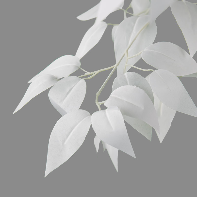 72'' Faux Ficus Tree in Metal Pot