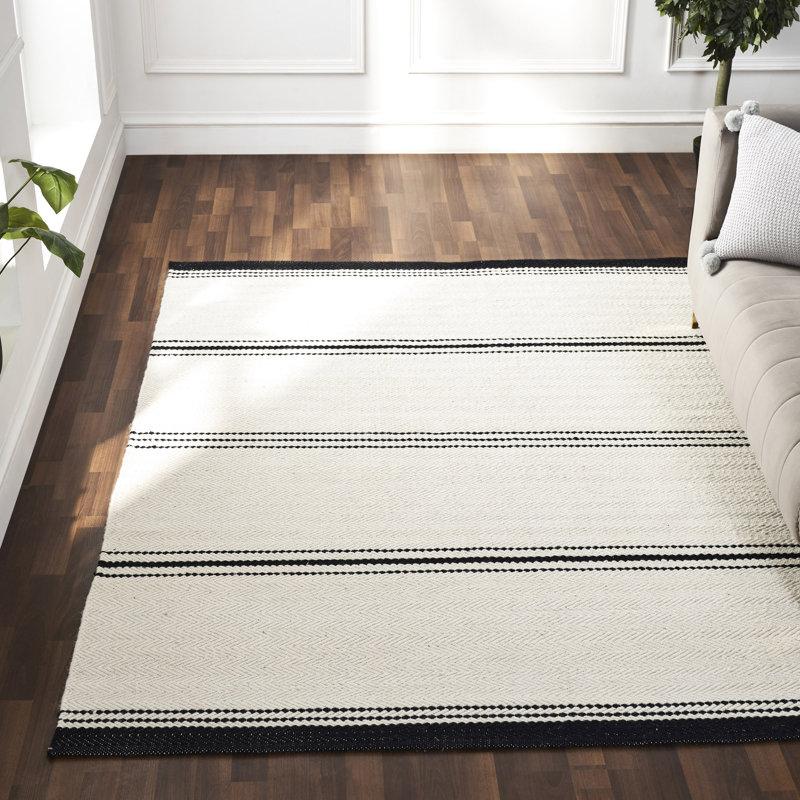 Saffa Wool Striped Indoor Rug, Rectangle 10' x 13'