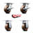 4 Piece Phenolic Caster Set