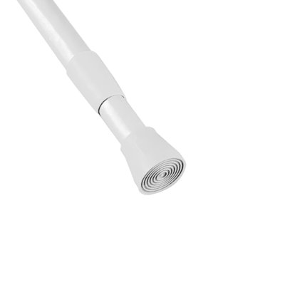 Tringle de rideau de douche réglable à tension droite