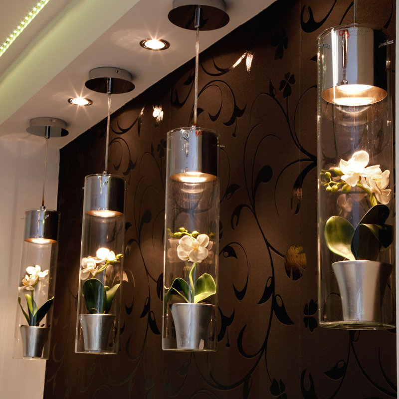 Mylight 1 -Light Cylinder Pendant, Black