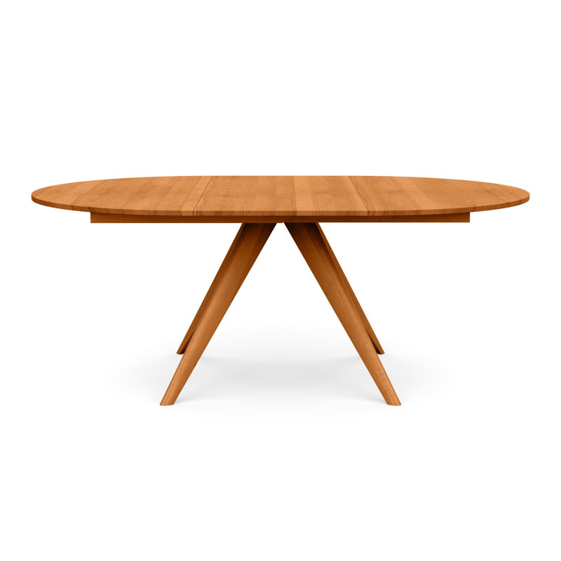 Catalina Round Extension Table, Natural Cherry, 54" L x 54" W