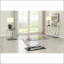 Table basse rectangulaire en U en verre Amelia, alliant style moderne et design fonctionnel pour une utilisation polyvalente dans tout espace de vie.