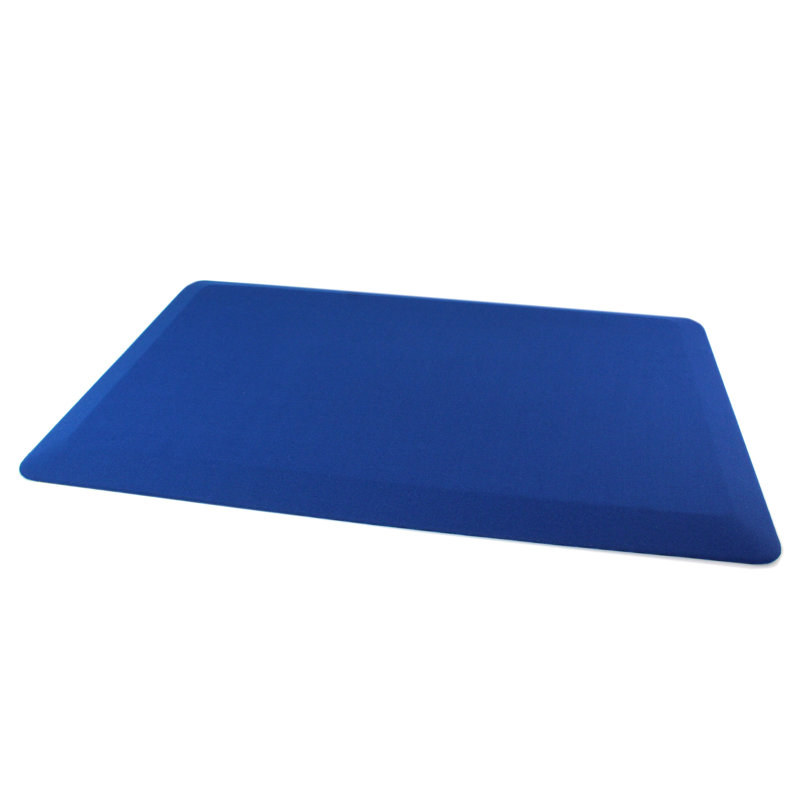Floortex Standing Comfort Mat, Blue, Rectangle 1'8" x 2'8"
