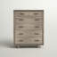 Commode en bois massif 6 tiroirs Peloquin-1134077912