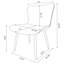 Ensemble de 2 chaises d'appoint rembourrées Grant