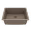 Évier de cuisine à simple cuve 24 3/8 po x 19 1/8 po Karran Quartz-61825435