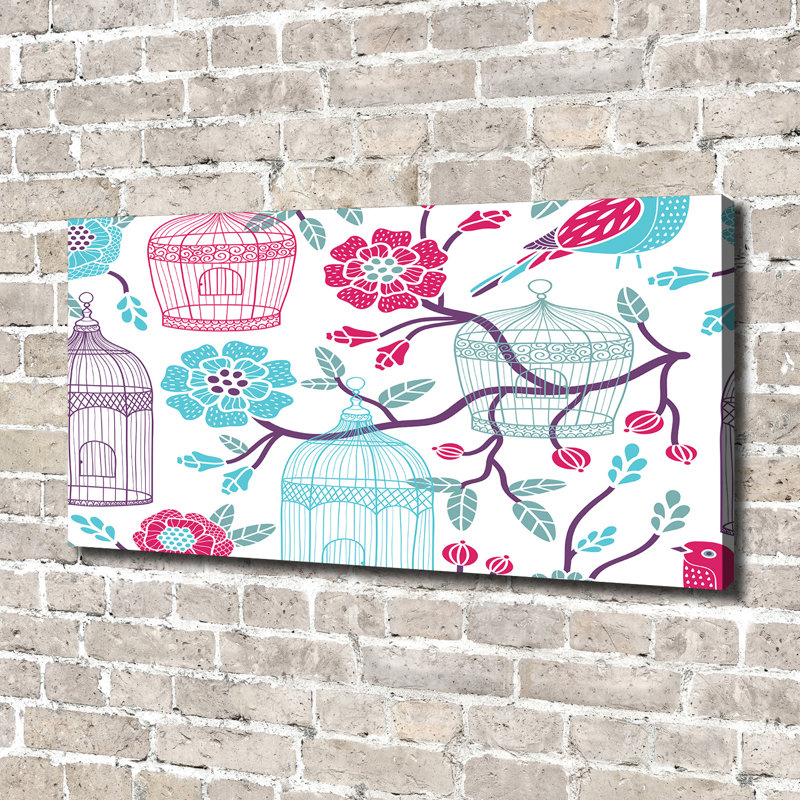 Bird Cages - Wrapped Canvas Print