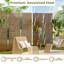 72" Metal Outdoor Privacy Screen-112554494-112554496