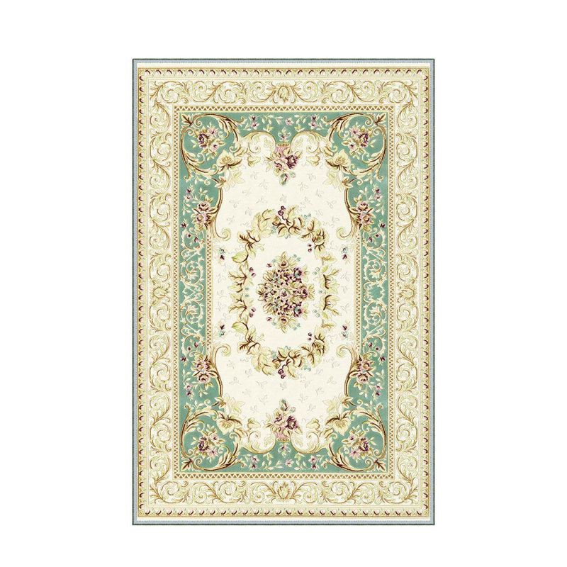 Stylish Hall Carpet (3.3 x 6.6 ft), 100% Polyester, 0.3 in Pile Height | Antibacterial, Non-Slip PVC Felt Dot Underside | Machine Washable, 3D Digital Print, Durable & Easy to Clean | Perfect for Entryway & Living Areas