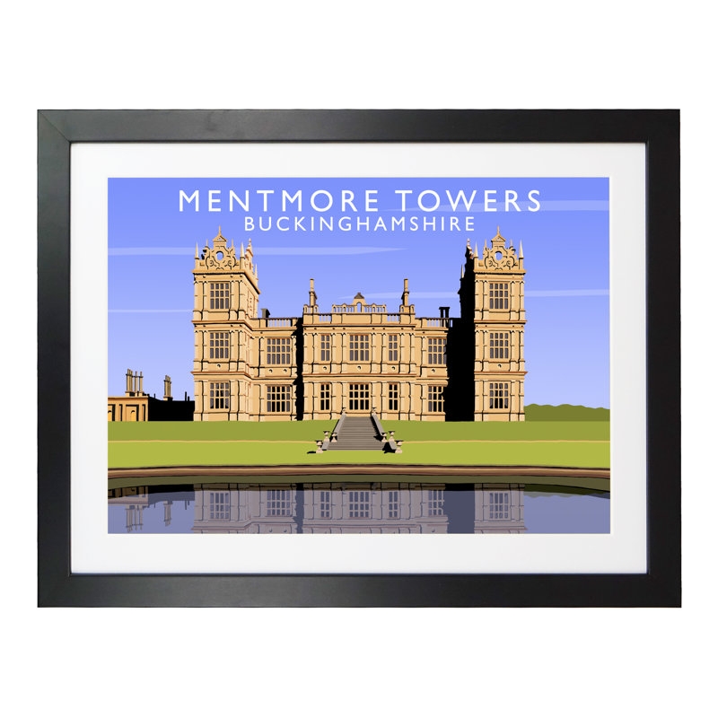 Richard O'Neil - Print, Black Wood Frame, 33.5 cm H x 43.5 cm W x 2.2 cm D