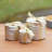 Unscented Jar Candle with Aluminum Holder