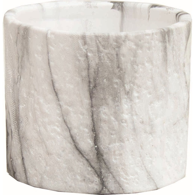 Bezno Ceramic Pot Planter, 2.6" H x 2.95" W x 2.95" D