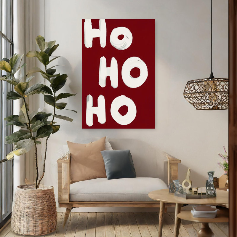 Hohohono02, impression d'art classique classique abstrait d'hiver, 48" H x 32" W