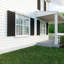Volets rustiques en faux bois avec planche et n-lattes (par paire)-71284108-88965404-88965406