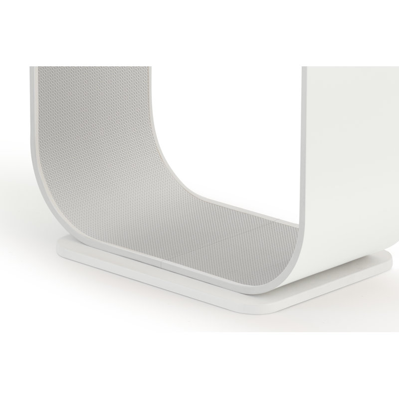 Contour Floor Lamp, White/Pearl