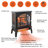 Marali Rectangle Stainless Steel Smokeless Fire Pit Table