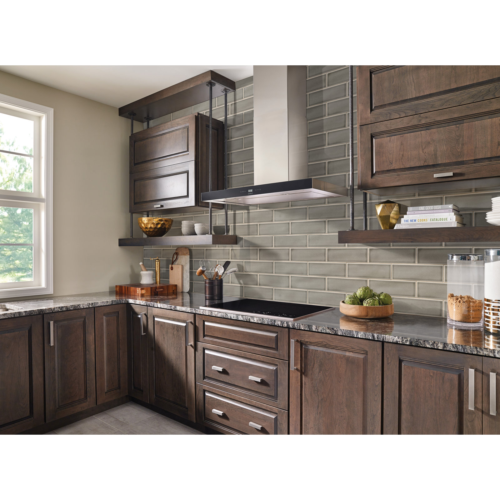 Subway 4 in. x 12 in. Glossy Ceramic Mosaic Wall Tile, Featherstone