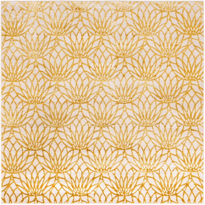 Friederieke Floral Indoor Rug, Square 7'10"