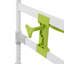 Cadre de sécurité réglable pour toilette (vert)