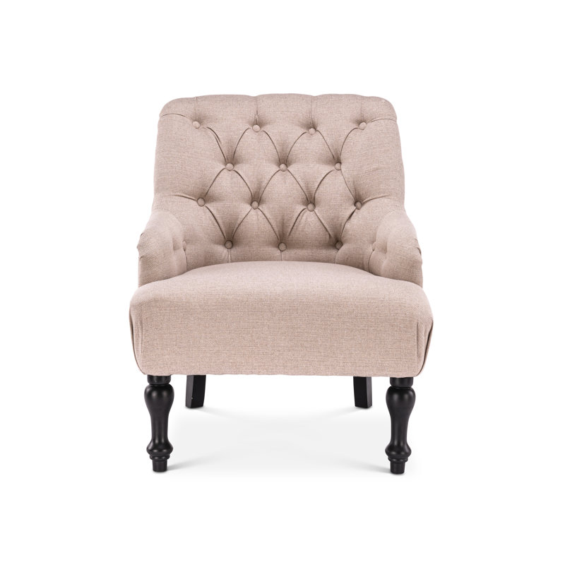 Indira Upholstered Armchair, Beige