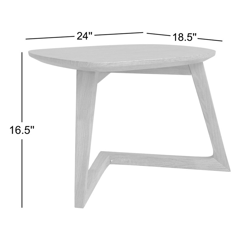 Solid Wood Frame End Table