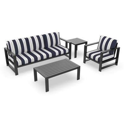 Dulcie 4-Person Sunbrella® Patio Seating Group