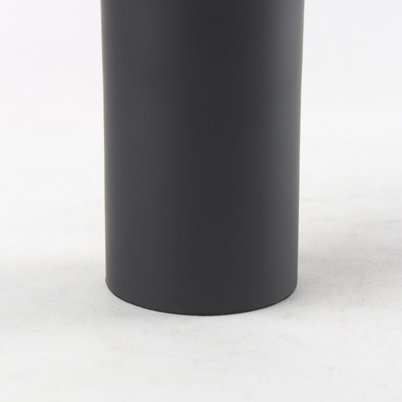 Metal Tabletop Candlestick, 7.5'' H x 2.5'' W x 2.5'' D, Black
