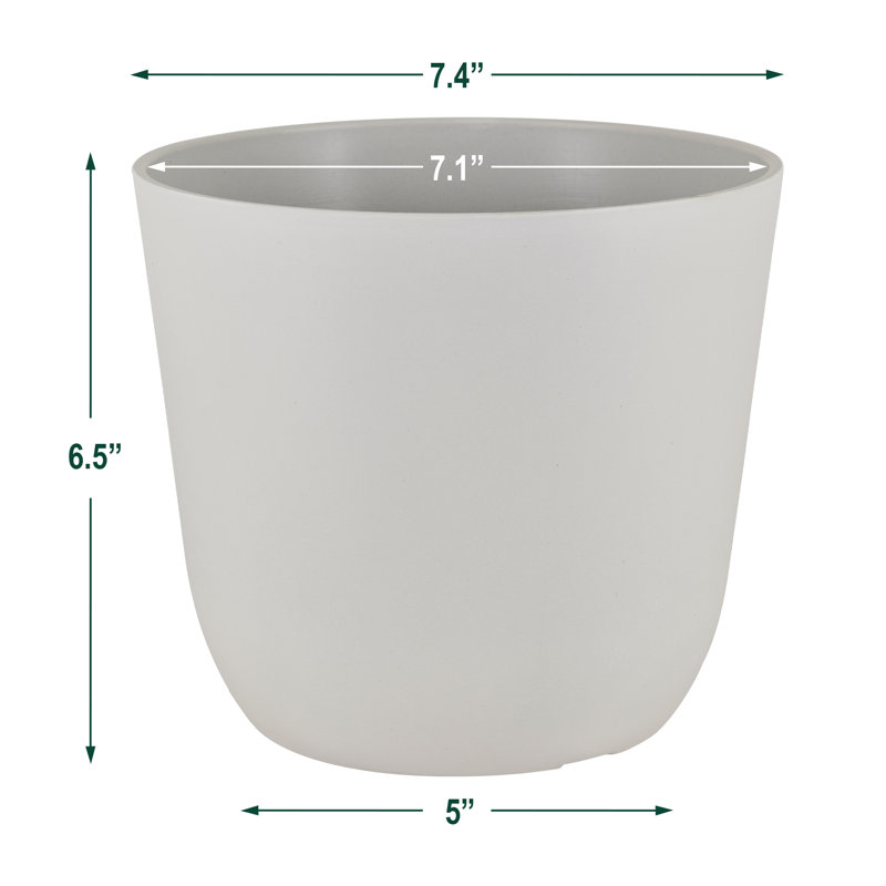 Pot à fleurs Kostival, Fumée blanche