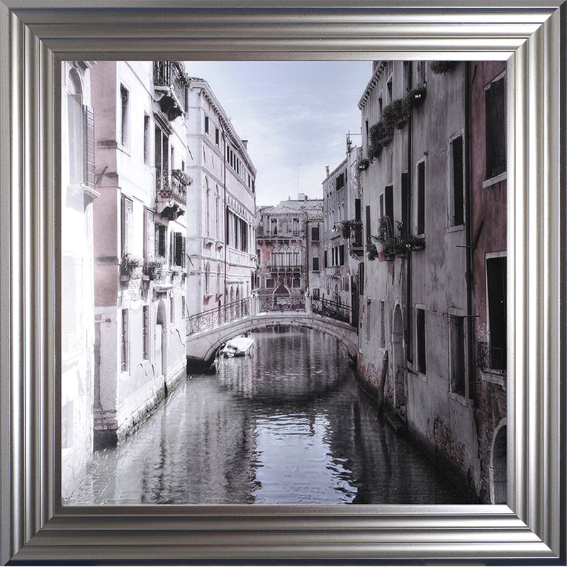 Venice 2 - Single Picture Frame Print, 75cm H x 75cm W x 5cm D