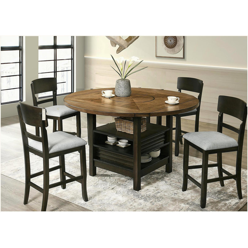 Chaise de salle à manger rembourrée 2pc