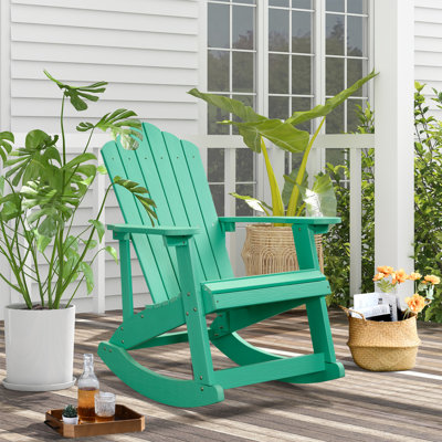 Chaise Adirondack berçante Aweys