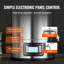 Bouilloire en acier inoxydable 9 gallons VEVOR