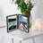 Hinged Floating Metal Frame with Real Glass-984702064-984702067