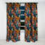 Motif cachemire bohémien Rhapsody V - rideau glamour - obscurcissant velours - 1 panneau-107596778