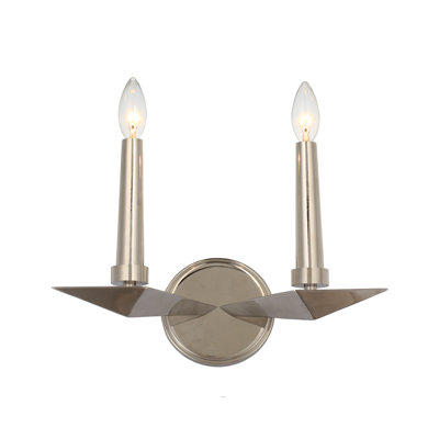 Lampe murale bougie 2 lumières Campa
